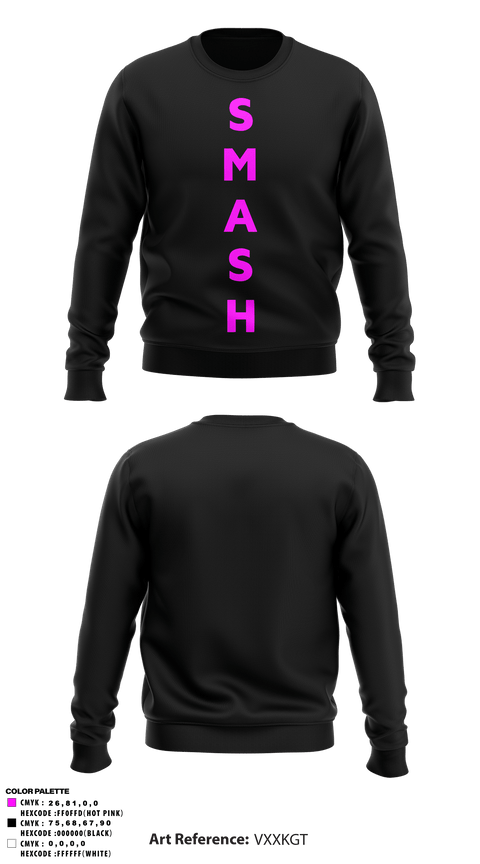 Crew Neck Sweatshirt, SMASH, Softball, Teamtime, Team time, sublimation, custom sports apparel, team uniforms, spirit wear, spiritwear, sports uniforms, custom shirts, team store, custom team store, fundraiser sports, apparel fundraiser