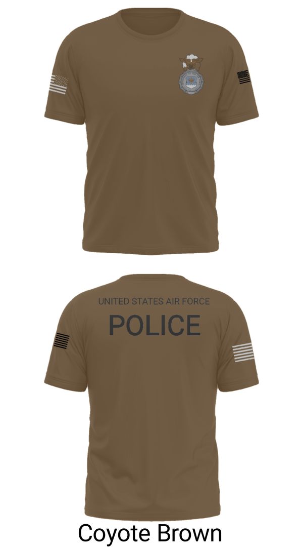 Short Sleeve Performance Shirt, , Air Force, Teamtime, Team time, sublimation, custom sports apparel, team uniforms, spirit wear, spiritwear, sports uniforms, custom shirts, team store, custom team store, fundraiser sports, apparel fundraiser