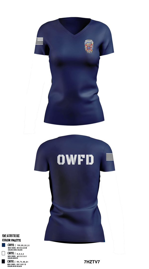 Women's Short Sleeve Vneck Shirt, , Fire Department, Teamtime, Team time, sublimation, custom sports apparel, team uniforms, spirit wear, spiritwear, sports uniforms, custom shirts, team store, custom team store, fundraiser sports, apparel fundraiser