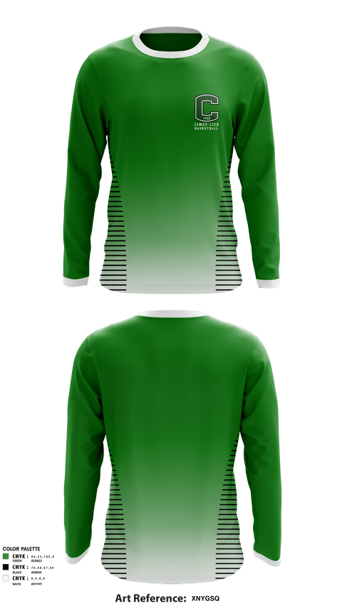 Long Sleeve Performance Shirt, James Lick High School Basketball, Men's Basketball, Teamtime, Team time, sublimation, custom sports apparel, team uniforms, spirit wear, spiritwear, sports uniforms, custom shirts, team store, custom team store, fundraiser sports, apparel fundraiser