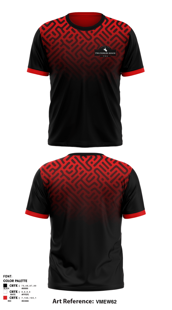 Short Sleeve Performance Shirt, Two Worlds Ranch, , Teamtime, Team time, sublimation, custom sports apparel, team uniforms, spirit wear, spiritwear, sports uniforms, custom shirts, team store, custom team store, fundraiser sports, apparel fundraiser