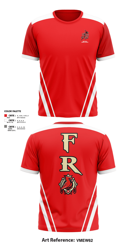 Short Sleeve Performance Shirt, Front Royal Cardinals Baseball, Baseball, Teamtime, Team time, sublimation, custom sports apparel, team uniforms, spirit wear, spiritwear, sports uniforms, custom shirts, team store, custom team store, fundraiser sports, apparel fundraiser