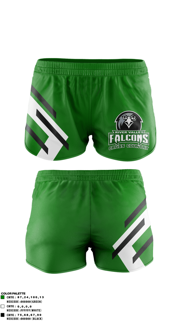 Track Shorts, River Valley High School Cross Country, Cross Country, Teamtime, Team time, sublimation, custom sports apparel, team uniforms, spirit wear, spiritwear, sports uniforms, custom shirts, team store, custom team store, fundraiser sports, apparel fundraiser