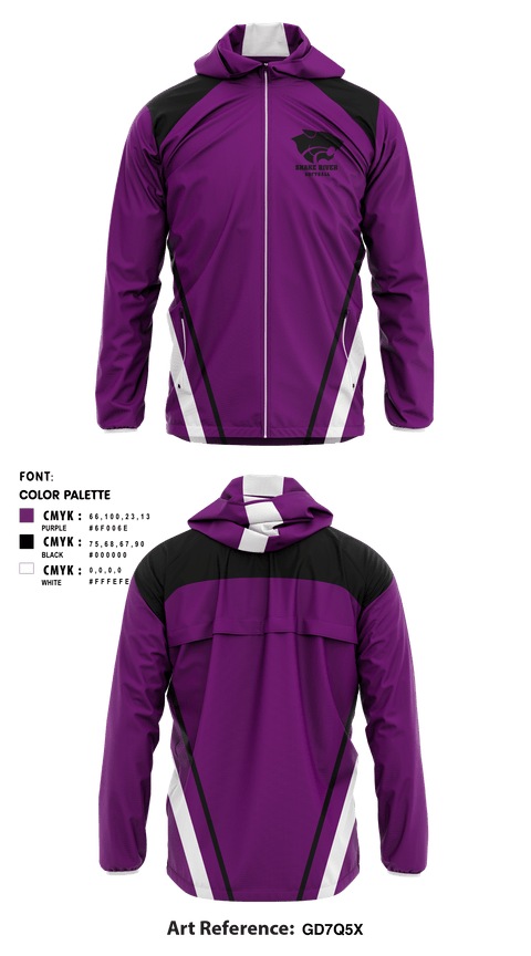 Windbreaker, Snake River High School Softball, Softball, Teamtime, Team time, sublimation, custom sports apparel, team uniforms, spirit wear, spiritwear, sports uniforms, custom shirts, team store, custom team store, fundraiser sports, apparel fundraiser