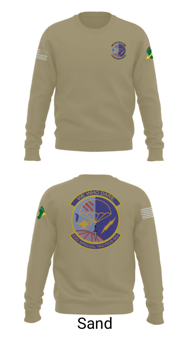 Crew Neck Sweatshirt, , Air Force, Teamtime, Team time, sublimation, custom sports apparel, team uniforms, spirit wear, spiritwear, sports uniforms, custom shirts, team store, custom team store, fundraiser sports, apparel fundraiser
