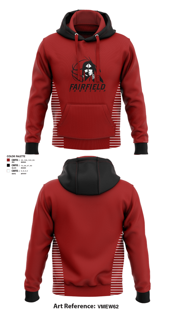 Hoodie, Fairfield Township Youth Basketball League, Men's Basketball, Teamtime, Team time, sublimation, custom sports apparel, team uniforms, spirit wear, spiritwear, sports uniforms, custom shirts, team store, custom team store, fundraiser sports, apparel fundraiser