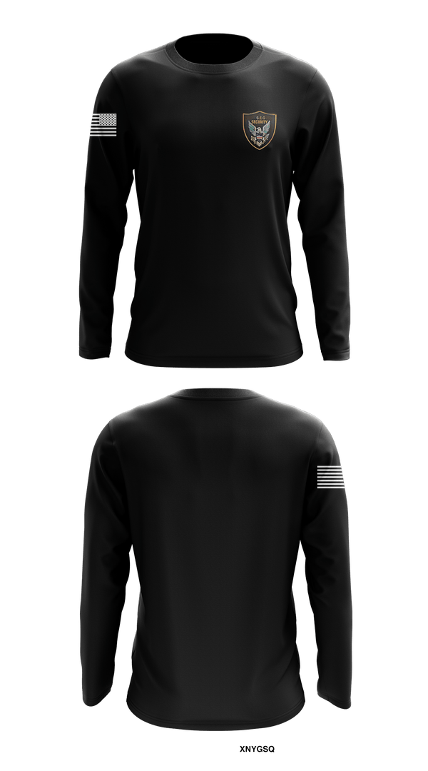 Long Sleeve Performance Shirt, Security, , Teamtime, Team time, sublimation, custom sports apparel, team uniforms, spirit wear, spiritwear, sports uniforms, custom shirts, team store, custom team store, fundraiser sports, apparel fundraiser