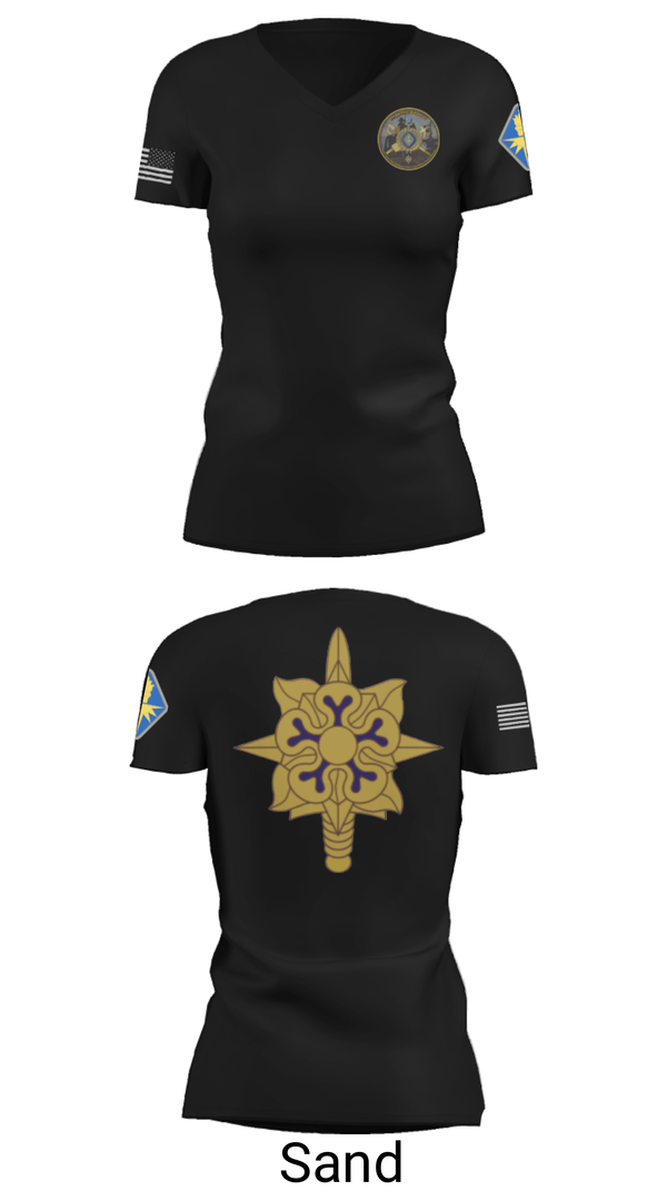 Women's Short Sleeve Vneck Shirt, , Army, Teamtime, Team time, sublimation, custom sports apparel, team uniforms, spirit wear, spiritwear, sports uniforms, custom shirts, team store, custom team store, fundraiser sports, apparel fundraiser