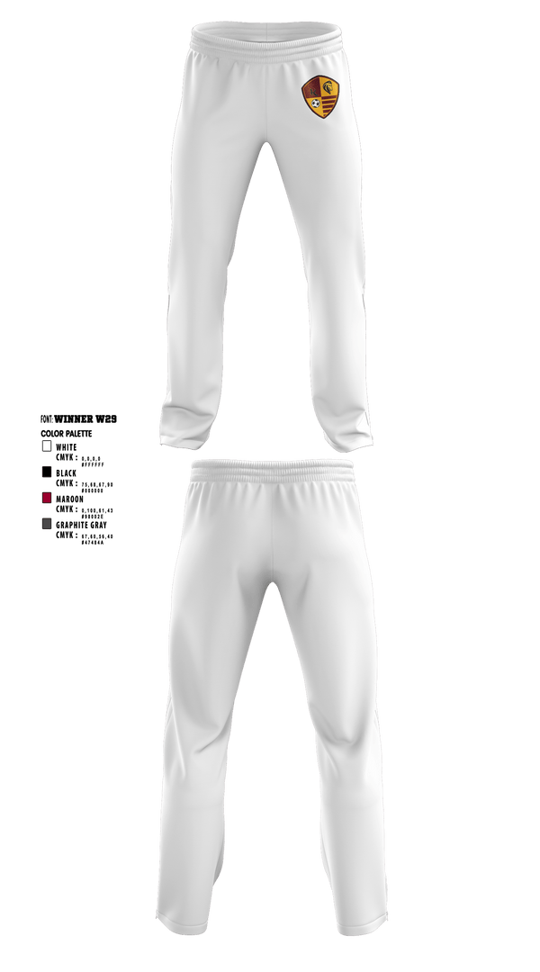 Sweatpants, Shadow Ridge High School Soccer, Men's Soccer, Teamtime, Team time, sublimation, custom sports apparel, team uniforms, spirit wear, spiritwear, sports uniforms, custom shirts, team store, custom team store, fundraiser sports, apparel fundraiser