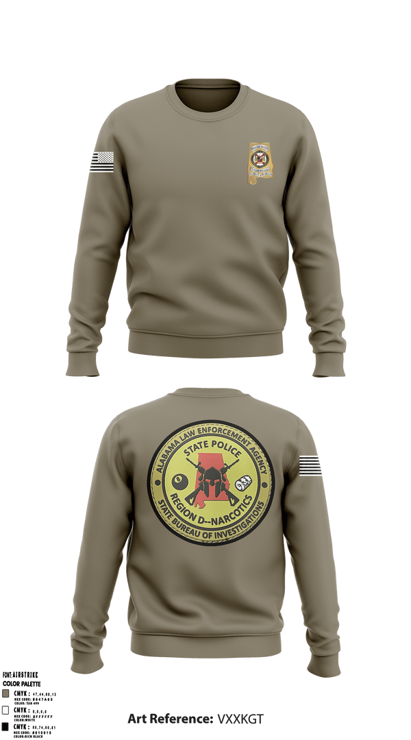 Crew Neck Sweatshirt, , Police, Teamtime, Team time, sublimation, custom sports apparel, team uniforms, spirit wear, spiritwear, sports uniforms, custom shirts, team store, custom team store, fundraiser sports, apparel fundraiser