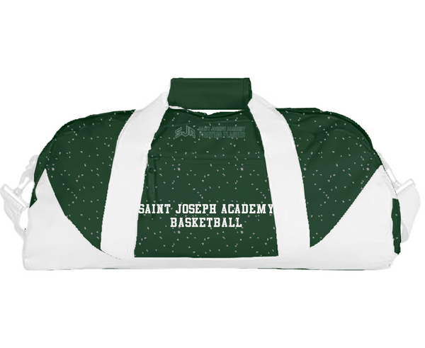 Duffle Bag, Saint Joseph Academy Basketball, Men's Basketball, Teamtime, Team time, sublimation, custom sports apparel, team uniforms, spirit wear, spiritwear, sports uniforms, custom shirts, team store, custom team store, fundraiser sports, apparel fundraiser