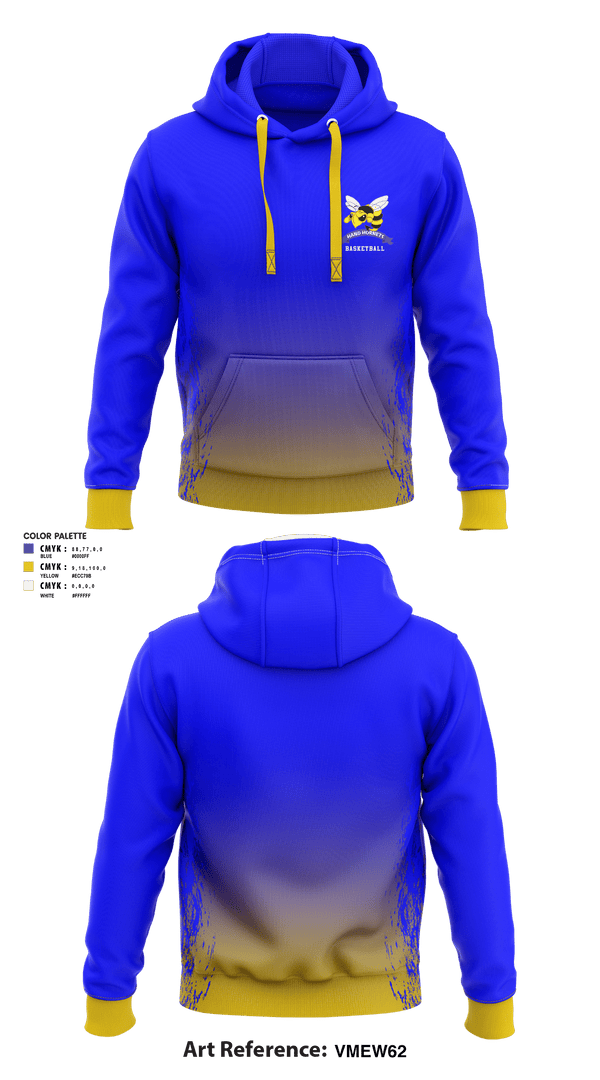 Hoodie, Hand Middle School Basketball, Women's Basketball, Teamtime, Team time, sublimation, custom sports apparel, team uniforms, spirit wear, spiritwear, sports uniforms, custom shirts, team store, custom team store, fundraiser sports, apparel fundraiser