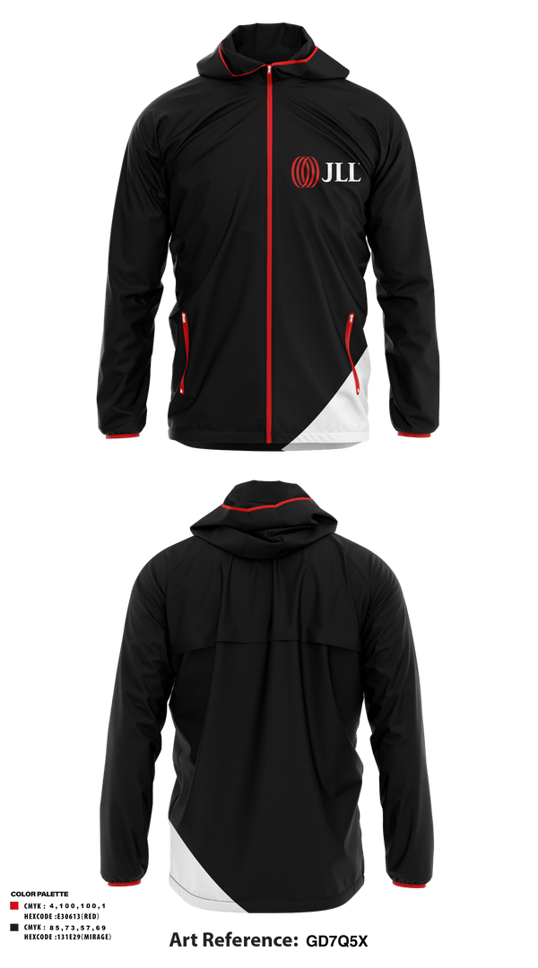 Windbreaker, JLL Columbus Pelotonia, , Teamtime, Team time, sublimation, custom sports apparel, team uniforms, spirit wear, spiritwear, sports uniforms, custom shirts, team store, custom team store, fundraiser sports, apparel fundraiser