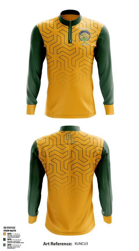 Quarter Zip Jacket, Basehor-Linwood High School Golf, Golf, Teamtime, Team time, sublimation, custom sports apparel, team uniforms, spirit wear, spiritwear, sports uniforms, custom shirts, team store, custom team store, fundraiser sports, apparel fundraiser