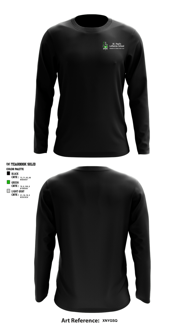 Long Sleeve Performance Shirt, St Pauls Evangelical Lutheran School, Spirit Store, Teamtime, Team time, sublimation, custom sports apparel, team uniforms, spirit wear, spiritwear, sports uniforms, custom shirts, team store, custom team store, fundraiser sports, apparel fundraiser
