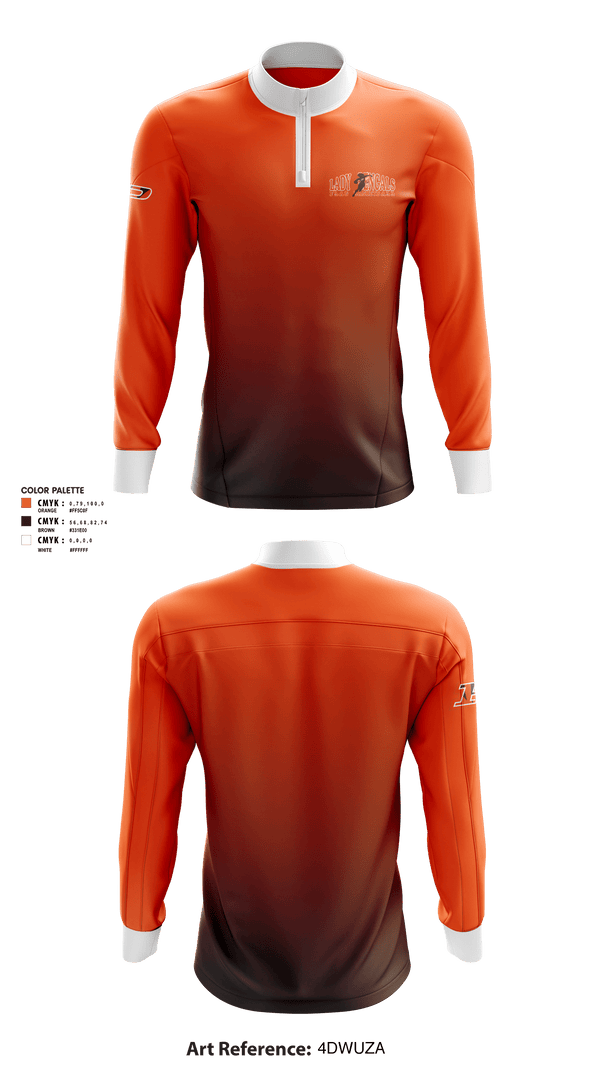 Quarter Zip Jacket, Piper Begals, Women's Basketball, Teamtime, Team time, sublimation, custom sports apparel, team uniforms, spirit wear, spiritwear, sports uniforms, custom shirts, team store, custom team store, fundraiser sports, apparel fundraiser
