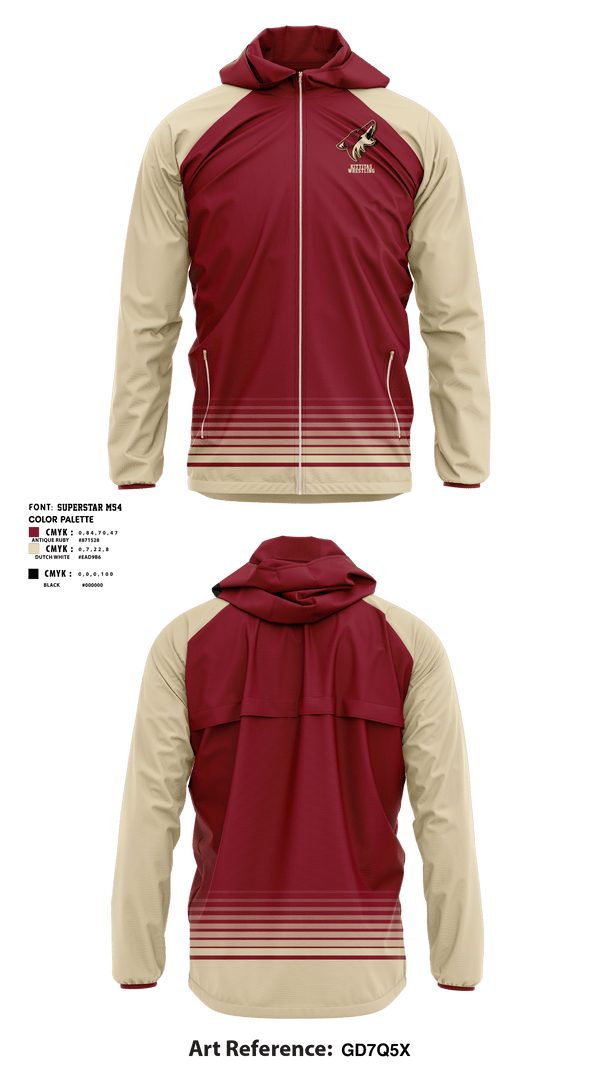 Windbreaker, Kittitas Middle School Wrestling, Wrestling, Teamtime, Team time, sublimation, custom sports apparel, team uniforms, spirit wear, spiritwear, sports uniforms, custom shirts, team store, custom team store, fundraiser sports, apparel fundraiser