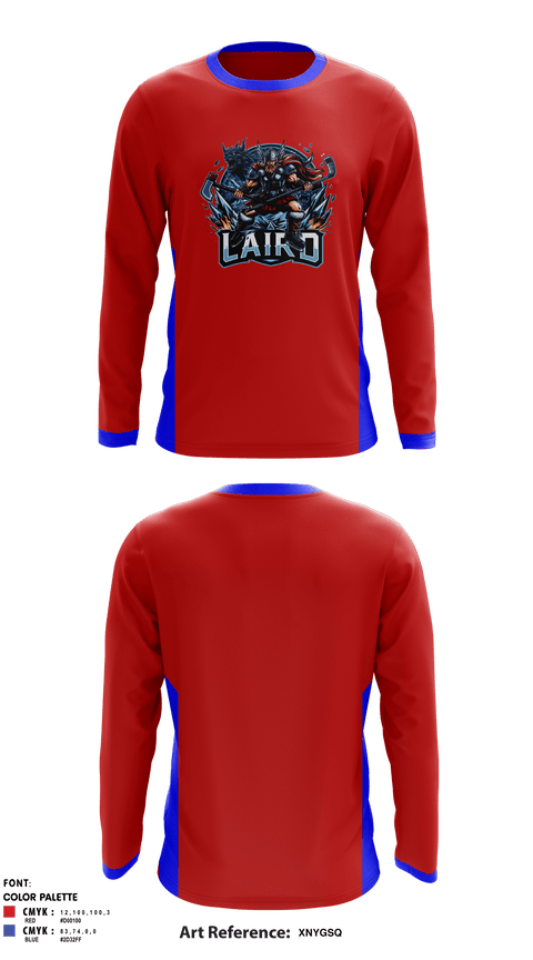 Long Sleeve Performance Shirt, Laird Hockey, Ice Hockey, Teamtime, Team time, sublimation, custom sports apparel, team uniforms, spirit wear, spiritwear, sports uniforms, custom shirts, team store, custom team store, fundraiser sports, apparel fundraiser