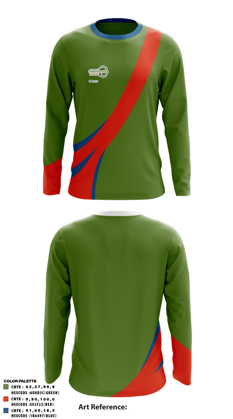 Long Sleeve Performance Shirt, PITT COUNTY COMMUNITY SCHOOLS AND RECREATION, Men's Basketball, Teamtime, Team time, sublimation, custom sports apparel, team uniforms, spirit wear, spiritwear, sports uniforms, custom shirts, team store, custom team store, fundraiser sports, apparel fundraiser