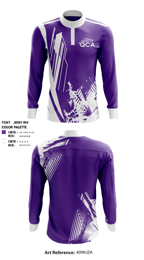 Quarter Zip Jacket, QCA, Women's Volleyball, Teamtime, Team time, sublimation, custom sports apparel, team uniforms, spirit wear, spiritwear, sports uniforms, custom shirts, team store, custom team store, fundraiser sports, apparel fundraiser