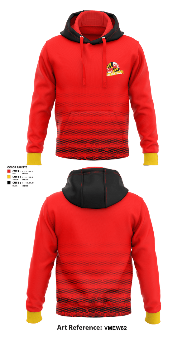 Hoodie, Mid Maryland Boys Basketball, Men's Basketball, Teamtime, Team time, sublimation, custom sports apparel, team uniforms, spirit wear, spiritwear, sports uniforms, custom shirts, team store, custom team store, fundraiser sports, apparel fundraiser
