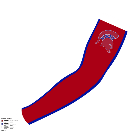 Arm Sleeve, Bixby Youth Football Association, Football, Teamtime, Team time, sublimation, custom sports apparel, team uniforms, spirit wear, spiritwear, sports uniforms, custom shirts, team store, custom team store, fundraiser sports, apparel fundraiser