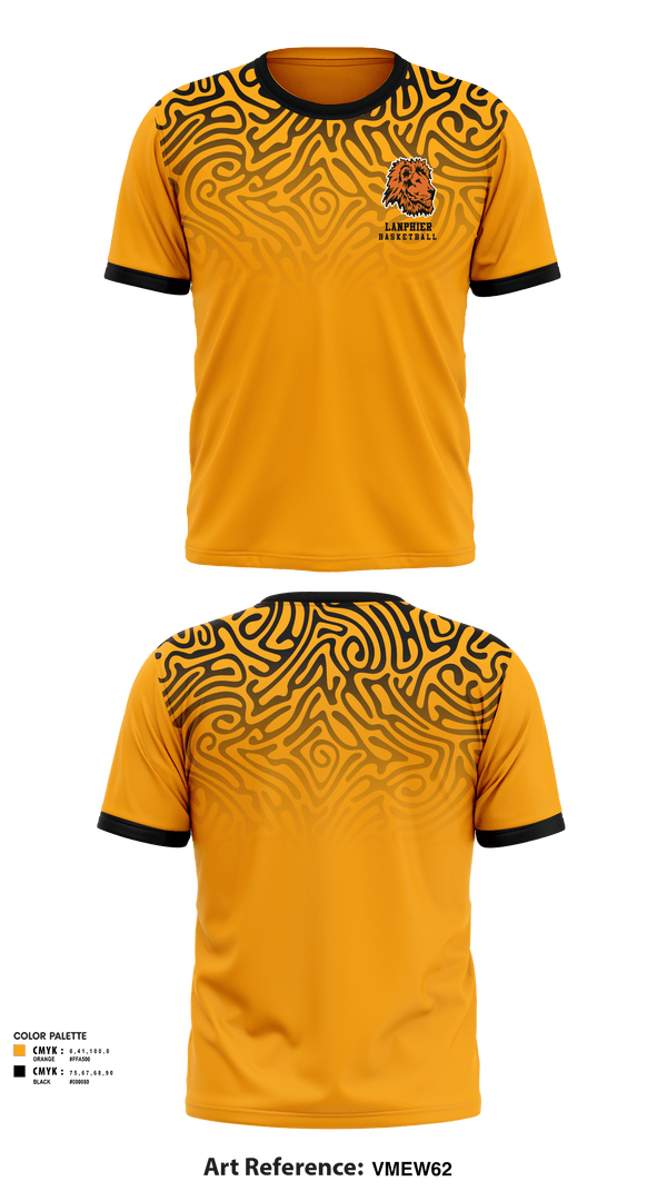 Short Sleeve Performance Shirt, Lanphier High School Basketball, Men's Basketball, Teamtime, Team time, sublimation, custom sports apparel, team uniforms, spirit wear, spiritwear, sports uniforms, custom shirts, team store, custom team store, fundraiser sports, apparel fundraiser
