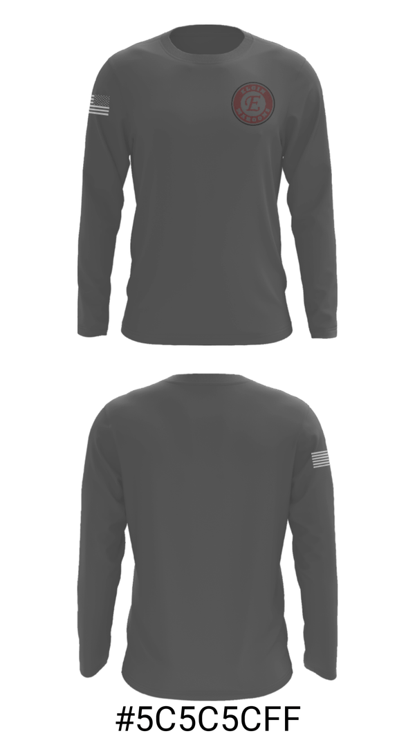 Long Sleeve Performance Shirt, Elgin High School Golf, Golf, Teamtime, Team time, sublimation, custom sports apparel, team uniforms, spirit wear, spiritwear, sports uniforms, custom shirts, team store, custom team store, fundraiser sports, apparel fundraiser