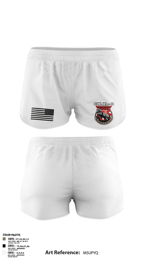 Ranger Panties, CLR-3, Marines, Teamtime, Team time, sublimation, custom sports apparel, team uniforms, spirit wear, spiritwear, sports uniforms, custom shirts, team store, custom team store, fundraiser sports, apparel fundraiser