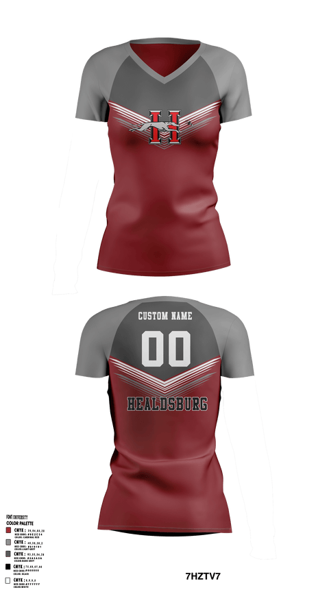 Women's Short Sleeve Vneck Shirt, Greyhounds Badminton, Spirit Store, Teamtime, Team time, sublimation, custom sports apparel, team uniforms, spirit wear, spiritwear, sports uniforms, custom shirts, team store, custom team store, fundraiser sports, apparel fundraiser