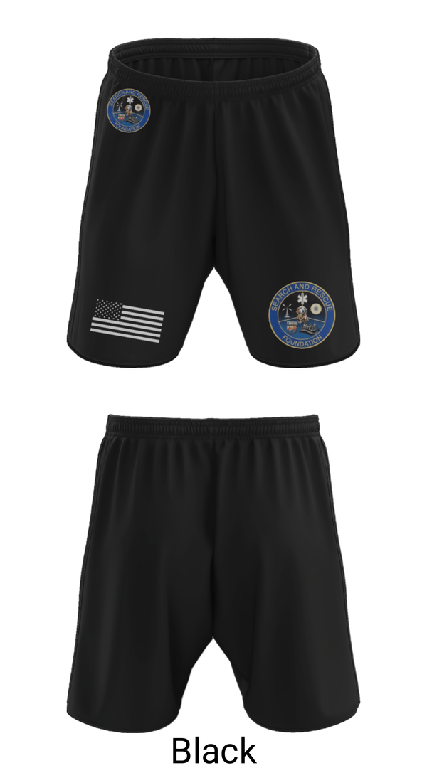 Athletic Shorts With Pockets, Search & Rescue Foundation, , Teamtime, Team time, sublimation, custom sports apparel, team uniforms, spirit wear, spiritwear, sports uniforms, custom shirts, team store, custom team store, fundraiser sports, apparel fundraiser