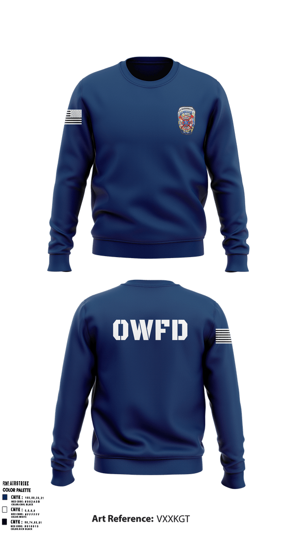 Crew Neck Sweatshirt, , Fire Department, Teamtime, Team time, sublimation, custom sports apparel, team uniforms, spirit wear, spiritwear, sports uniforms, custom shirts, team store, custom team store, fundraiser sports, apparel fundraiser