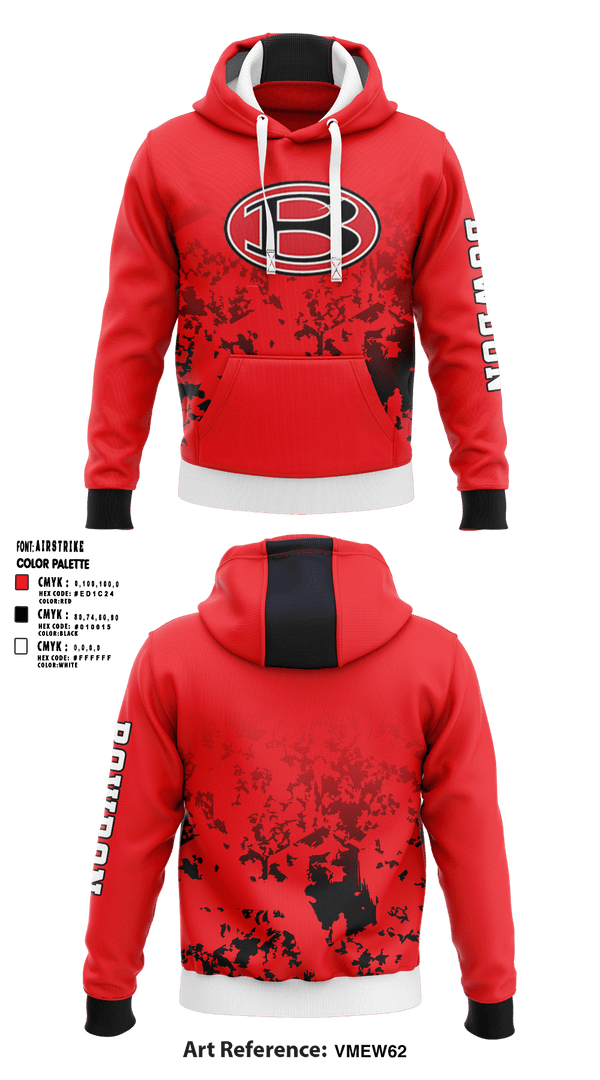 Hoodie, Bowdon High School Basketball, Men's Basketball, Teamtime, Team time, sublimation, custom sports apparel, team uniforms, spirit wear, spiritwear, sports uniforms, custom shirts, team store, custom team store, fundraiser sports, apparel fundraiser