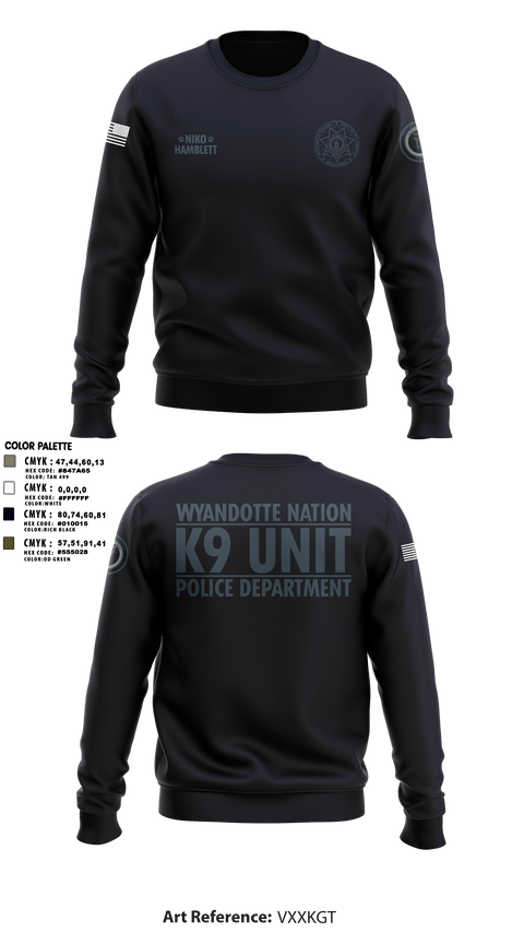 Crew Neck Sweatshirt, , Police, Teamtime, Team time, sublimation, custom sports apparel, team uniforms, spirit wear, spiritwear, sports uniforms, custom shirts, team store, custom team store, fundraiser sports, apparel fundraiser
