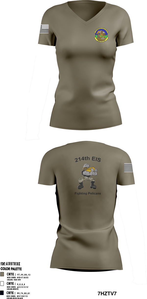 Women's Short Sleeve Vneck Shirt, , Air Force, Teamtime, Team time, sublimation, custom sports apparel, team uniforms, spirit wear, spiritwear, sports uniforms, custom shirts, team store, custom team store, fundraiser sports, apparel fundraiser