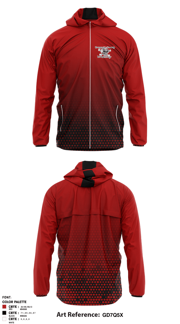 Windbreaker, Brazoria County Wrestling, Wrestling, Teamtime, Team time, sublimation, custom sports apparel, team uniforms, spirit wear, spiritwear, sports uniforms, custom shirts, team store, custom team store, fundraiser sports, apparel fundraiser