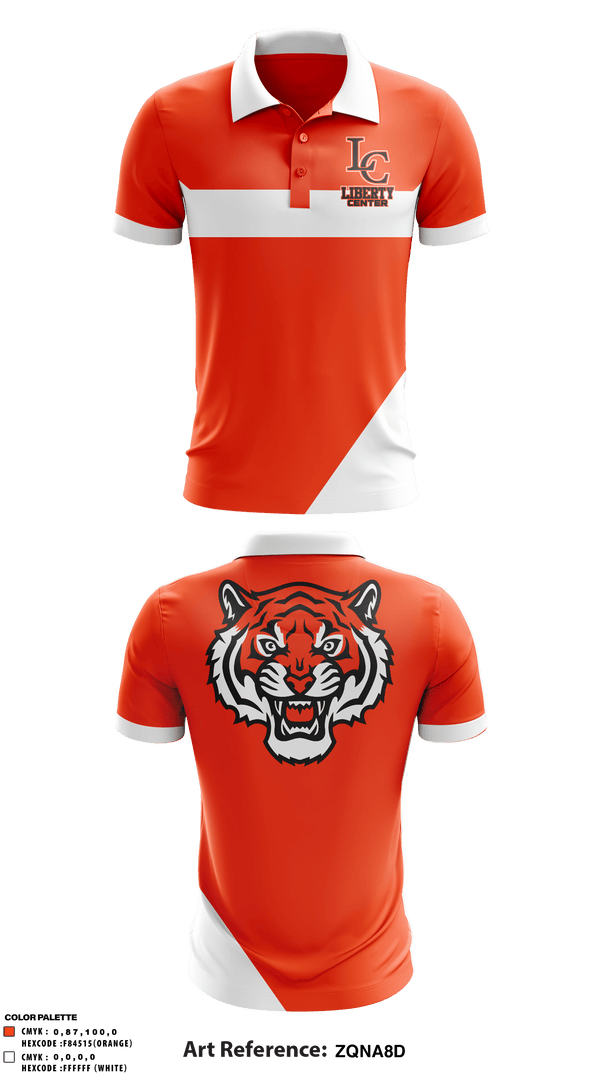 Short Sleeve Performance Polo, Liberty Center Middle School, Spirit Store, Teamtime, Team time, sublimation, custom sports apparel, team uniforms, spirit wear, spiritwear, sports uniforms, custom shirts, team store, custom team store, fundraiser sports, apparel fundraiser