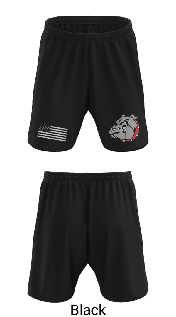 Athletic Shorts With Pockets, Strathmore Bulldogs, Men's Volleyball, Teamtime, Team time, sublimation, custom sports apparel, team uniforms, spirit wear, spiritwear, sports uniforms, custom shirts, team store, custom team store, fundraiser sports, apparel fundraiser