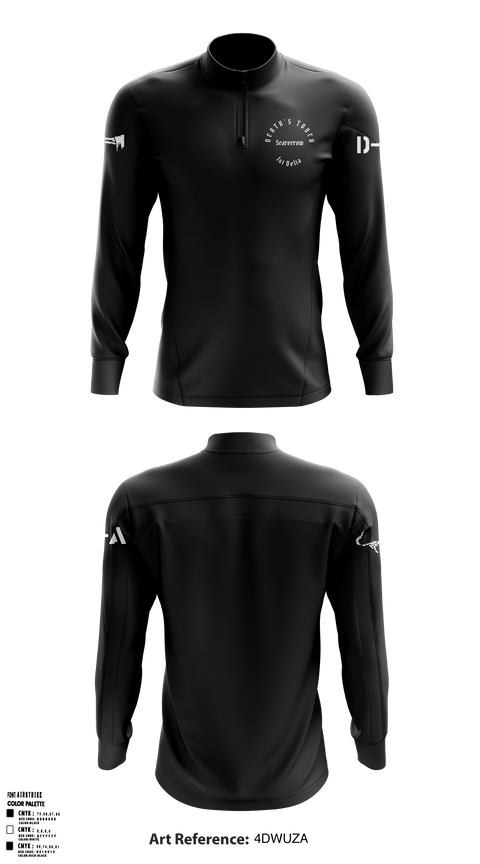 Quarter Zip Jacket, , Army, Teamtime, Team time, sublimation, custom sports apparel, team uniforms, spirit wear, spiritwear, sports uniforms, custom shirts, team store, custom team store, fundraiser sports, apparel fundraiser