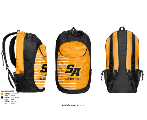 Gear Bag, Saint Anthony'S High School Basketball, Women's Basketball, Teamtime, Team time, sublimation, custom sports apparel, team uniforms, spirit wear, spiritwear, sports uniforms, custom shirts, team store, custom team store, fundraiser sports, apparel fundraiser