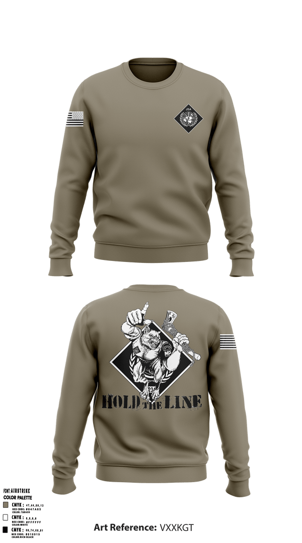 Crew Neck Sweatshirt, , Army, Teamtime, Team time, sublimation, custom sports apparel, team uniforms, spirit wear, spiritwear, sports uniforms, custom shirts, team store, custom team store, fundraiser sports, apparel fundraiser