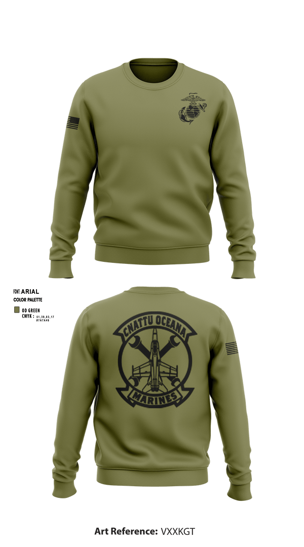 Crew Neck Sweatshirt, , Marines, Teamtime, Team time, sublimation, custom sports apparel, team uniforms, spirit wear, spiritwear, sports uniforms, custom shirts, team store, custom team store, fundraiser sports, apparel fundraiser