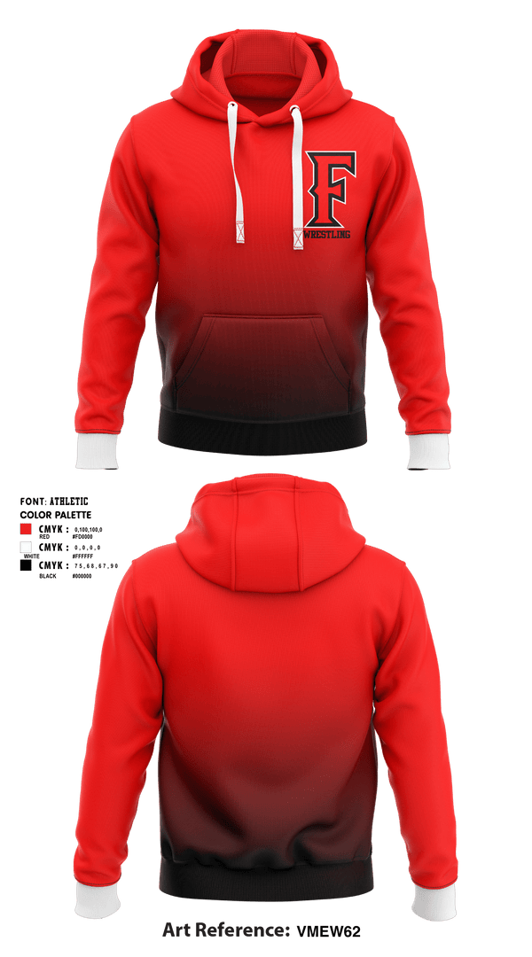 Hoodie, Frontier Senior High School Wrestling, Wrestling, Teamtime, Team time, sublimation, custom sports apparel, team uniforms, spirit wear, spiritwear, sports uniforms, custom shirts, team store, custom team store, fundraiser sports, apparel fundraiser