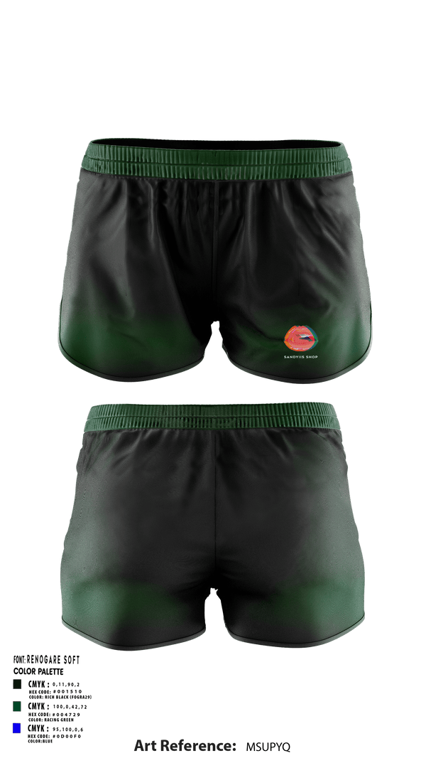 Ranger Panties, Sandyiis Shop, , Teamtime, Team time, sublimation, custom sports apparel, team uniforms, spirit wear, spiritwear, sports uniforms, custom shirts, team store, custom team store, fundraiser sports, apparel fundraiser