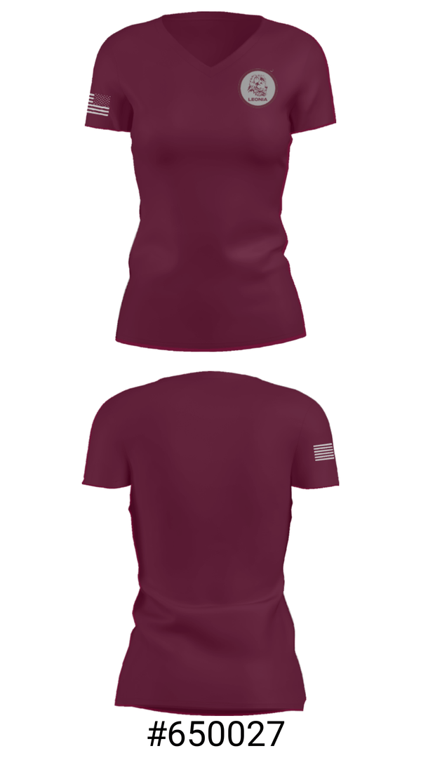 Women's Short Sleeve Vneck Shirt, Leonia High School Basketball, Men's Basketball, Teamtime, Team time, sublimation, custom sports apparel, team uniforms, spirit wear, spiritwear, sports uniforms, custom shirts, team store, custom team store, fundraiser sports, apparel fundraiser