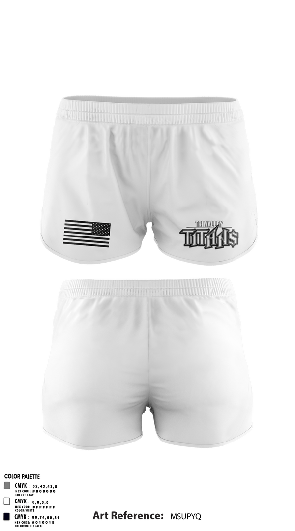 Track Shorts, Swan Valley High School Ice Hockey, Ice Hockey, Teamtime, Team time, sublimation, custom sports apparel, team uniforms, spirit wear, spiritwear, sports uniforms, custom shirts, team store, custom team store, fundraiser sports, apparel fundraiser