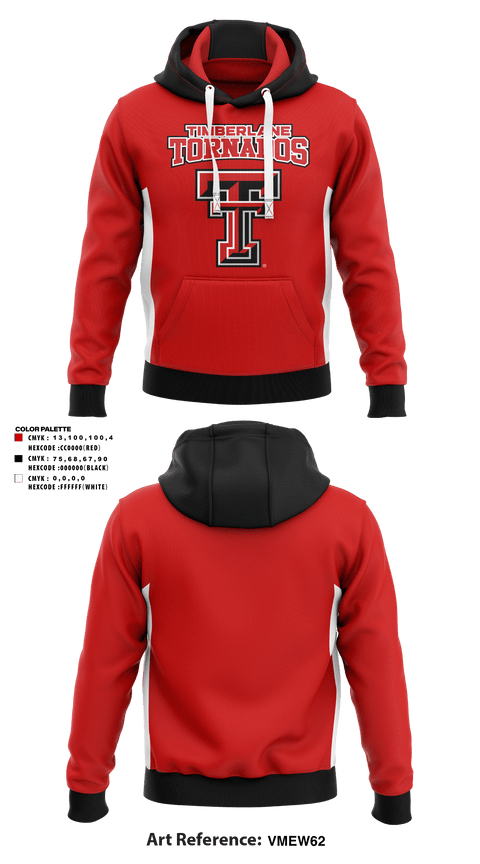 Hoodie, Timberlane Tornados, Football, Teamtime, Team time, sublimation, custom sports apparel, team uniforms, spirit wear, spiritwear, sports uniforms, custom shirts, team store, custom team store, fundraiser sports, apparel fundraiser