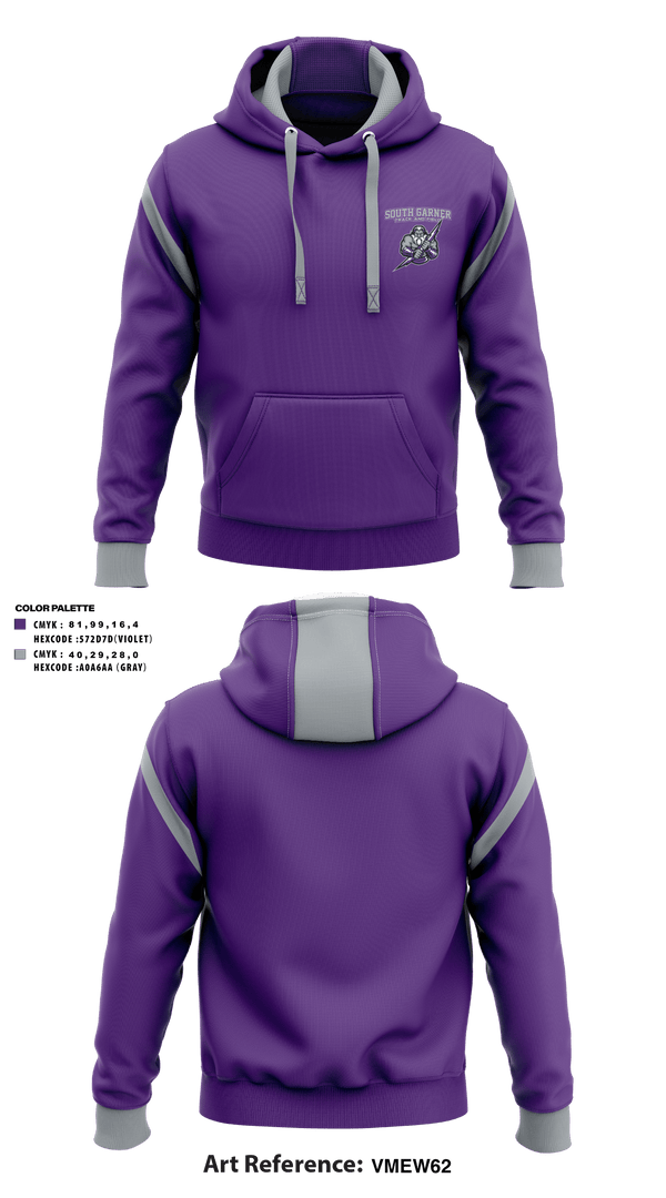 Hoodie, South Garner High School Track and Field, Track & Field, Teamtime, Team time, sublimation, custom sports apparel, team uniforms, spirit wear, spiritwear, sports uniforms, custom shirts, team store, custom team store, fundraiser sports, apparel fundraiser