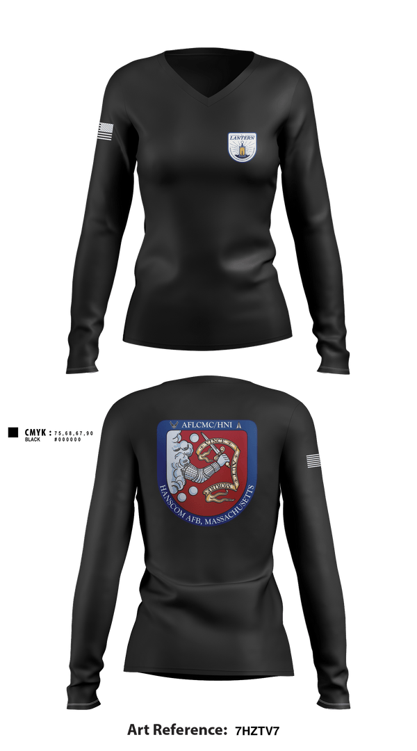 Women's Long Sleeve Vneck Shirt, Lantern, , Teamtime, Team time, sublimation, custom sports apparel, team uniforms, spirit wear, spiritwear, sports uniforms, custom shirts, team store, custom team store, fundraiser sports, apparel fundraiser