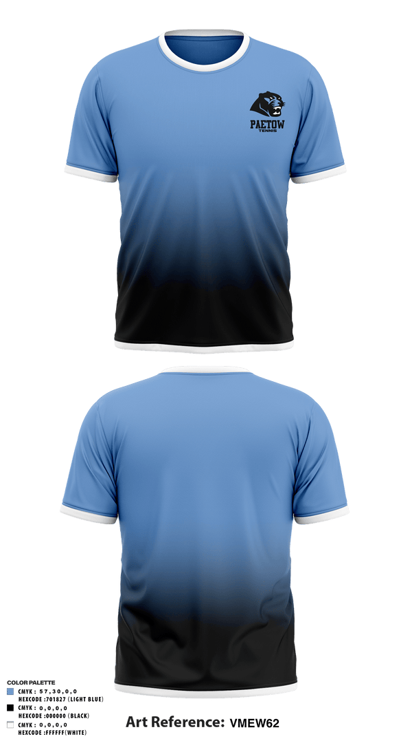 Short Sleeve Performance Shirt, Paetow High School Tennis, Tennis, Teamtime, Team time, sublimation, custom sports apparel, team uniforms, spirit wear, spiritwear, sports uniforms, custom shirts, team store, custom team store, fundraiser sports, apparel fundraiser